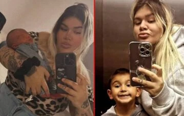 La emoción de Morena Rial por lograr reunir a sus hijos en medio de su escándalo: las fotos