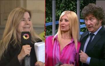 Mercedes Ninci sufrió un polémico maltrato en la entrevista Yuyito González y Milei: “La seguridad la…”