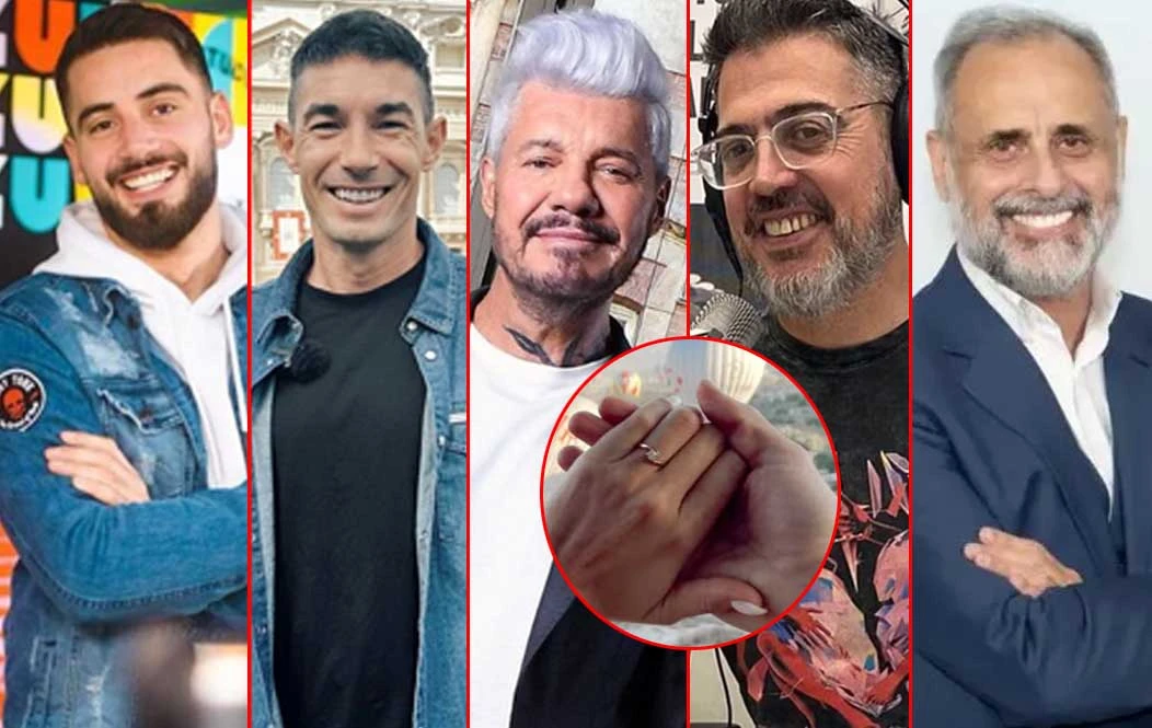 Quién es el famoso conductor de TV que confirmó el casamiento con su novia: "Estamos felices"