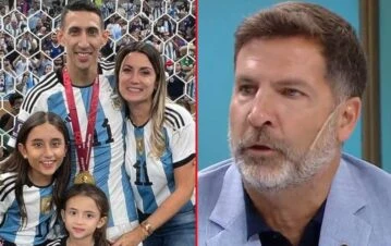 La escandalosa frase de Toti Pasman atacando a la esposa de Di María: "Sos una turra y…"