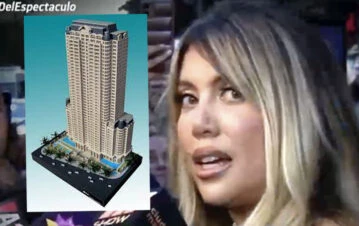 ¡Ostentación! Wanda Nara sacó chapa de las propiedades que tiene en el edificio más caro de Buenos Aires