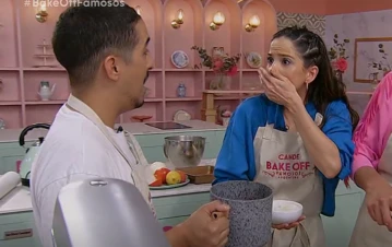Nacho Elizalde abusó de Cande Molfese y no respetó una decisión muy personal de la actriz en Bake Off