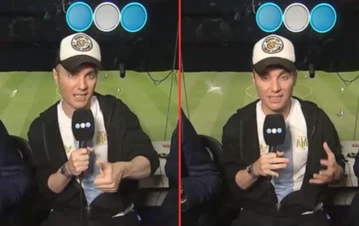 Santiago del Moro se metió en el partido de la Selección para confirmar un dato secreto de Gran Hermano