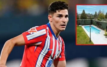 Las fotos de la mansión de la que tuvo que irse Julián Álvarez en España por un escándalo