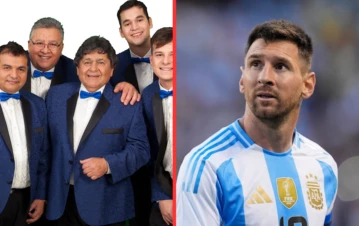 Por qué Lionel Messi no quería saludar a Los Palmeras cuando se conocieron