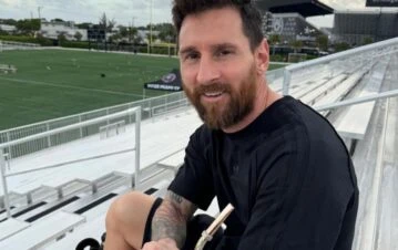 ¡Qué tierno! Lionel Messi mostró el particular detalle de su mate personalizado