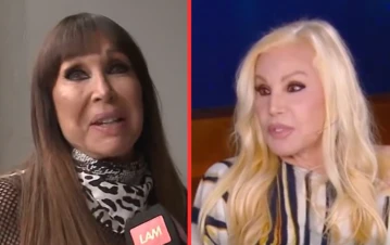 Por qué Moria Casán acusó a Susana Giménez de estar gagá