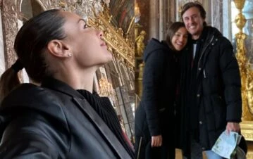 ¡Para siempre! Las fotos que Pampita se sacó en un palacio de Francia para "enterrar" a García Moritán