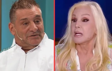 El ataque de ira y violencia del Turco García en lo de Susana Giménez que no se vio al aire