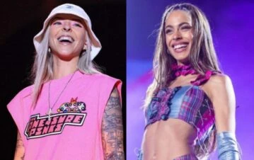 ¡En llamas! El divertido guiño con el que Young Miko le declaró su amor a Tini Stoessel ante sus fans