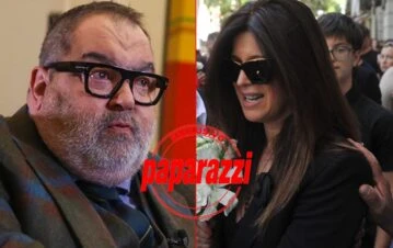 Las fotos del entierro de Jorge Lanata que destrozó a Elba Marcovecchio y sus hijas, Lola y Bárbara Lanata