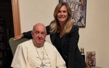 El especial pedido de Amalia Granata al Papa Francisco tras su emotiva visita al Vaticano