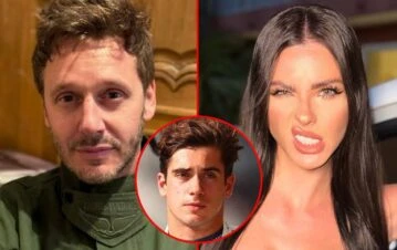 La sorpresiva reacción de Benjamín Vicuña tras ver a la China Suárez y Franco Colapinto a los besos