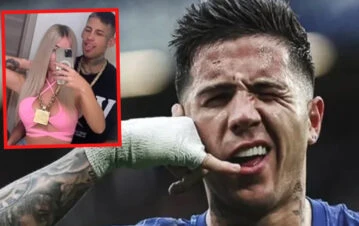 ¡Bombazo mundial! Enzo Fernández estaría en Londres con la ex de L-Gante