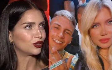 El explosivo detalle que confirma que Zaira Nara no acepta a L-Gante como novio de Wanda