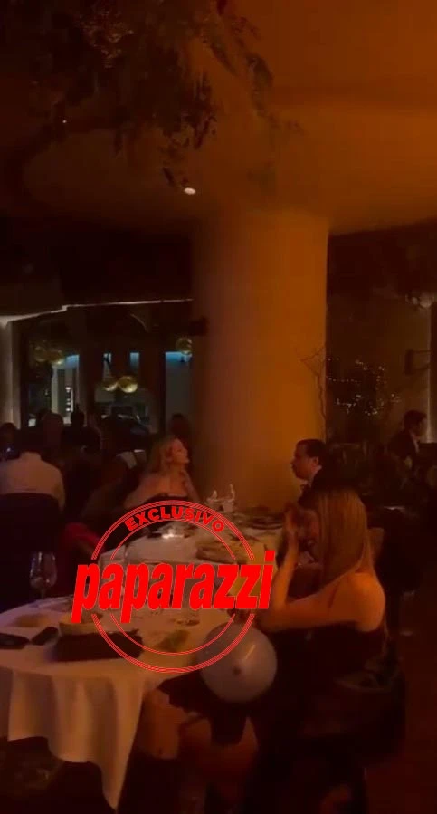 Fabiola Yañez con su nuevo novio en España