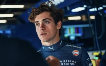 Franco Colapinto sorprendió con un radical cambio de look para su despedida de la Fórmula 1