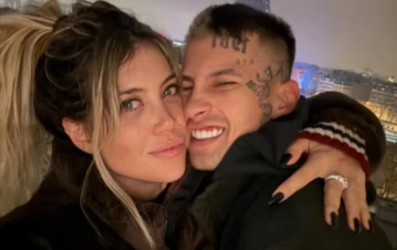 Quién es la famosa que sería la tercera en discordia entre Wanda Nara y L-Gante