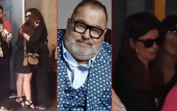 Las desgarradoras imágenes de Elba Marcovecchio al enterarse de la muerte de Jorge Lanata