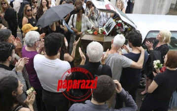 Las fotos del emocionante último adiós a María Socas en el cementerio