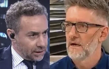 Luis Novaresio le devolvió a Majul el  cabaret de La Nación+: "Justo él, me lo imagino con ligas y baby doll subido al..."
