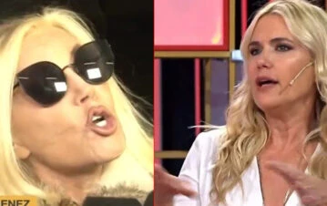 Aseguran que el encuentro entre Susana Giménez y Valeria Mazza en un evento fue "una falsedad total": el video