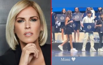 Viviana Canosa se emocionó por el momento más importante de su hija Martina