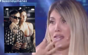 Wanda Nara amenazó a L-Gante por la cercanía de la China Suárez: "Si la mirás, te pongo un..."