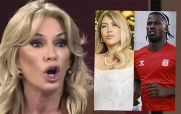 Yanina Latorre mostró el video de Wanda Nara y Keita Balde y hay conmoción: "Se ve mucha..."