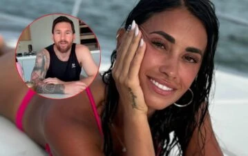 ¡Dale play! Antonela Roccuzzo mostró una romántica escena de su intimidad de pareja con Lionel Messi