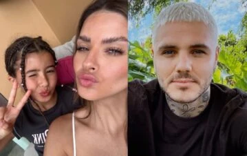 Qué hizo la China Suárez luego de quedar expuesta con Mauro Icardi por su hija Rufina Cabré