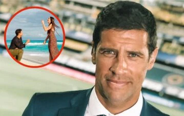 La romántica propuesta de casamiento de Sebastián Domínguez a su novia mexicana 16 años menor