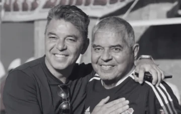 Dolor en River: murió el papá de Marcelo Gallardo