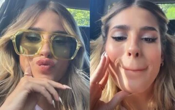 Juli Poggio mostró impactantes fotos y las secuelas del terrible accidente que sufrió en un barco