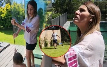 La peligrosa “travesura” de Fabián Cubero que hizo enfurecer a Mica Viciconte: “La cara de…”