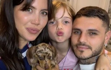 ¿Wanda Nara o Mauro Icardi? Quién se quedó con Cookie, el perro salchicha que compraron cuando eran familia