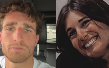 Furor por las fotos de Valentín Yan, hijo de Romina Yan, a sus 21 años