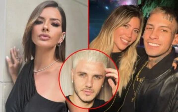 La provocadora foto de la China Suárez enamorada de Icardi tras la separación de Wanda y L-Gante