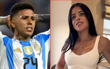Enzo Fernández alimentó los rumores de reconciliación con Valentina Cervantes