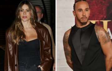 ¿Y Shakira? Lewis Hamilton se mostró muy romántico con Sofía Vergara en Nueva York: las fotos
