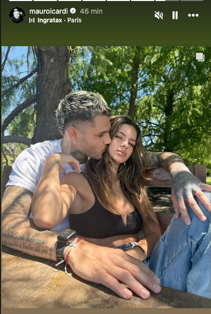 ICARDI Y LA CHINA BLANQUEARON Y MUSICALIZARON LA FOTO CON UN TEMA QUE SE LLAMA "PARIS". ¿PUEDE HABER TANTA MALDAD?