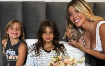 La hermosa sorpresa que Wanda Nara le preparó a su hija Francesca para su cumpleaños
