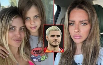 La hija mayor de Wanda Nara y Mauro Icardi enfrentó a su mamá con la China Suárez y armó un escándalo