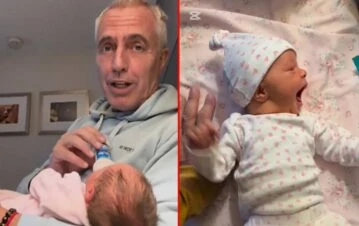 El angustiante momento de Marley con su hija Milenka a días de su nacimiento