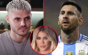 Por qué Mauro Icardi está odiado con Lionel Messi en medio de su guerra con Wanda Nara