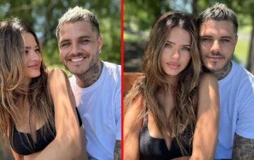 Blanqueo total: el álbum de fotos súper enamorados de Mauro Icardi y la China Suárez