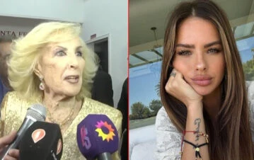 Mirtha Legrand reveló el insólito pedido que le hizo la China Suárez a Nacho Viale antes de separarse