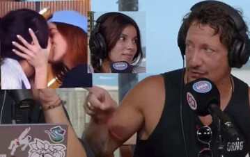 Nico Vázquez explotó al ver a Gimena Accardi besar a otra mujer: "Esto es..."