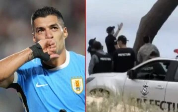 Video: Luis Suárez fue clave en el rescate un hombre que intentó suicidarse en Uruguay