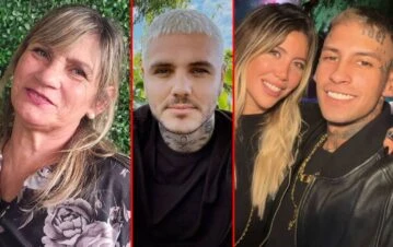La madre de L-Gante contó lo peor de Mauro Icardi en medio de su escándalo con Wanda Nara
